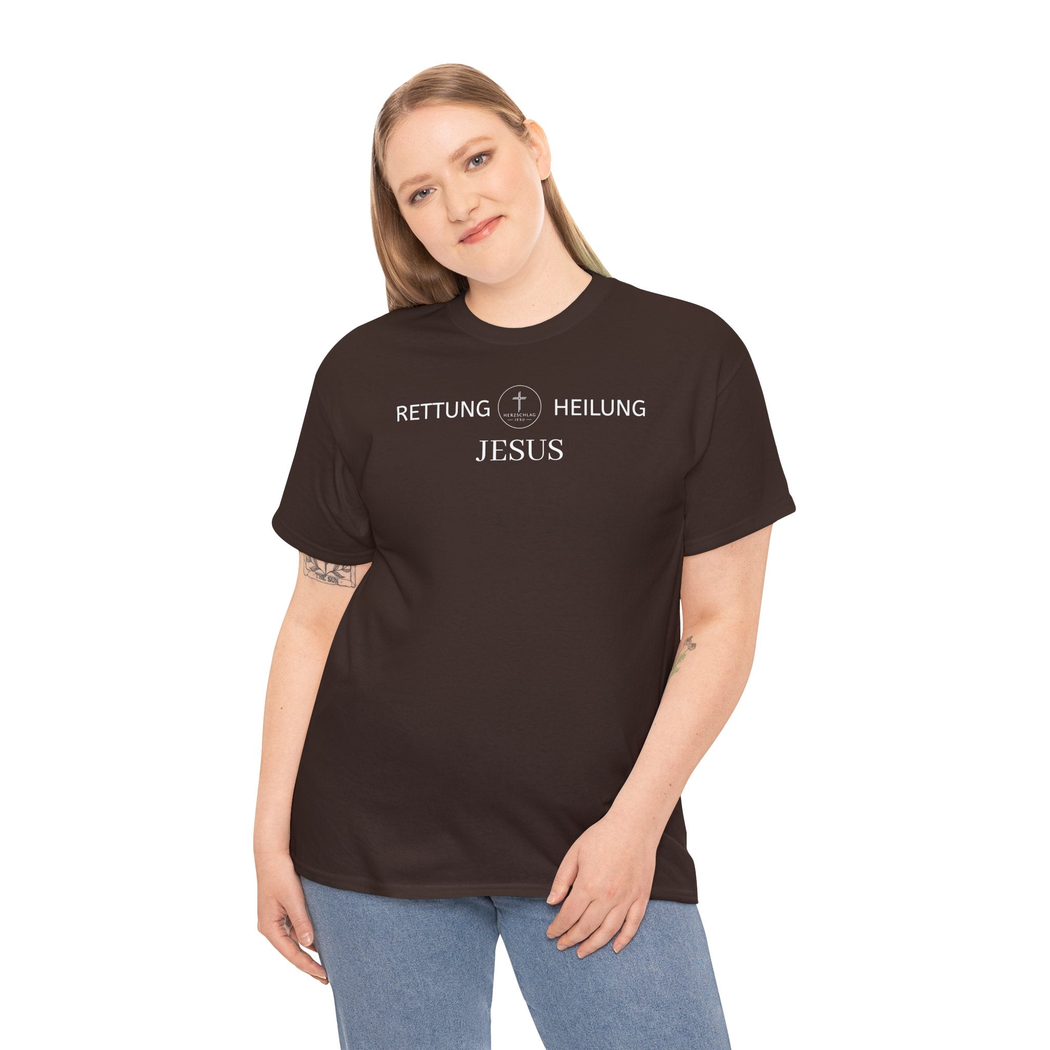 ,,Rettung Heilung Jesus,, T-Shirt