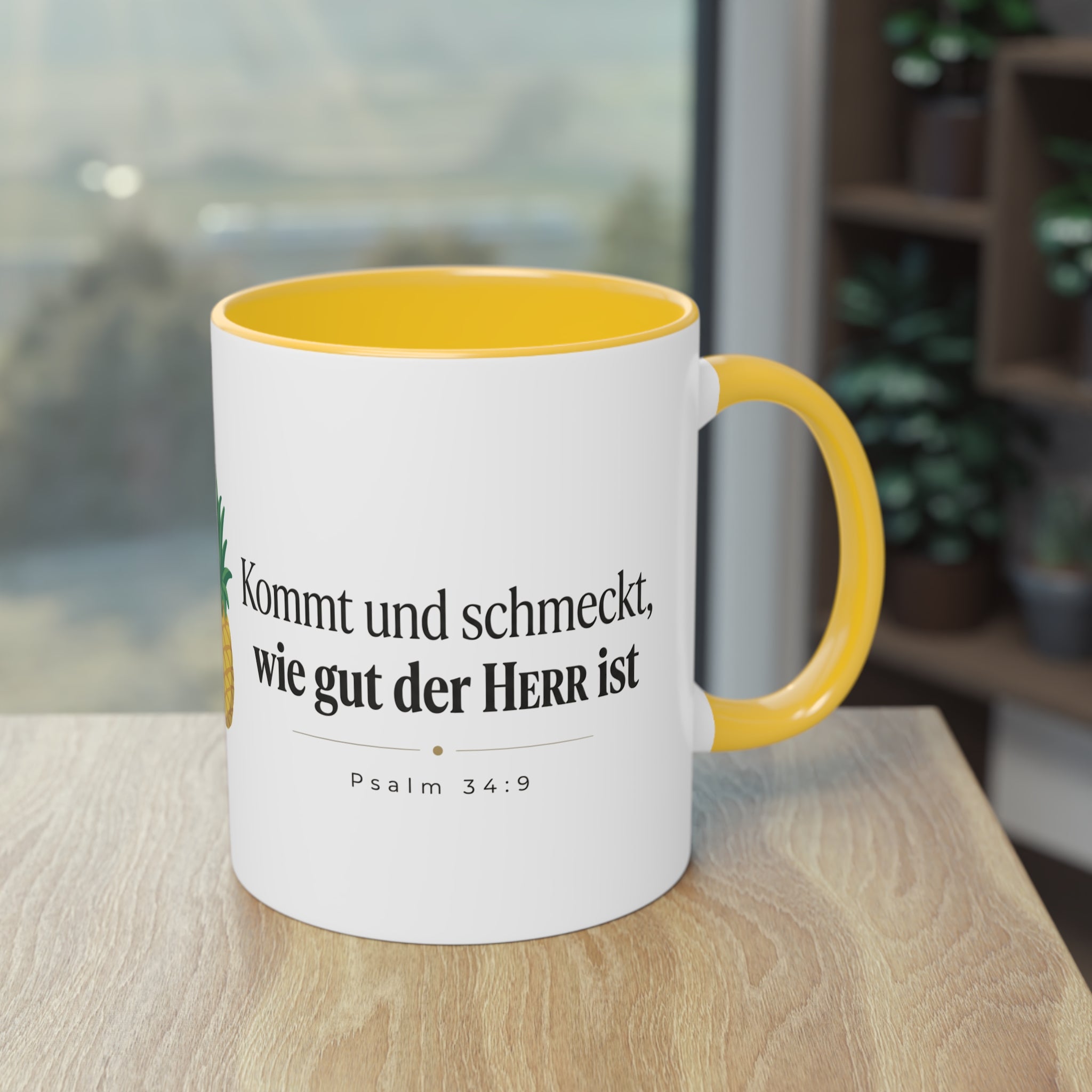 Kaffee Tasse - Kommt und schmeckt wie gut der Herr ist Psalm 34:9
