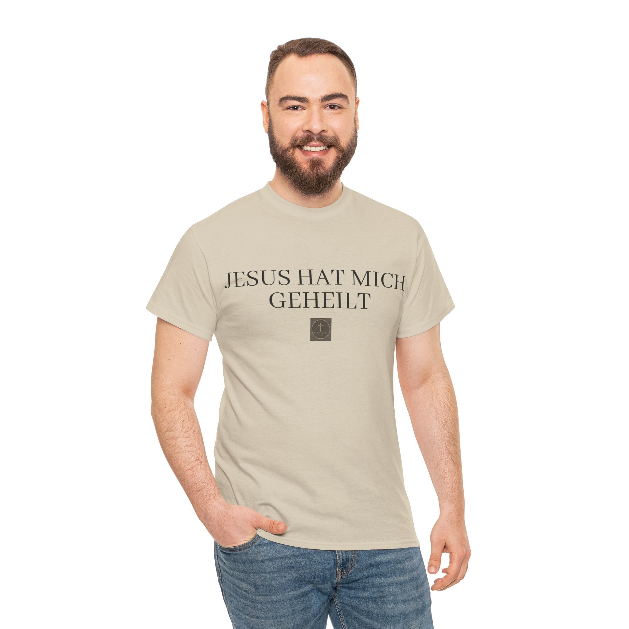 ,,Jesus hat mich geheilt,, - Trage dein Zeugnis - T-Shirt
