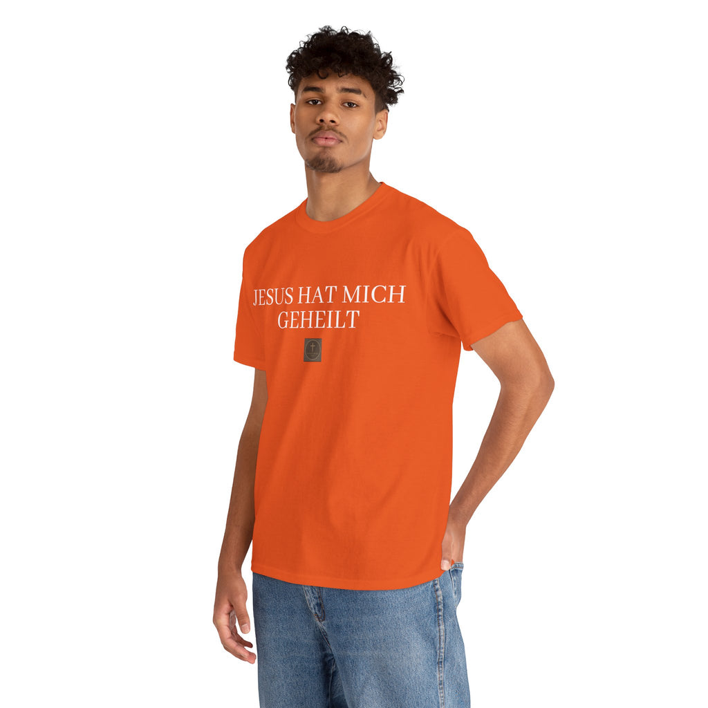 ,,Jesus hat mich geheilt,, - Trage dein Zeugnis - T-Shirt