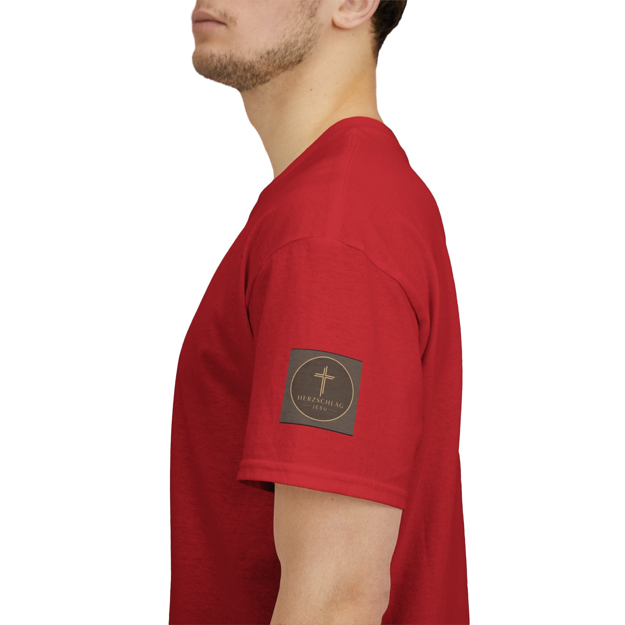 ,,Aus Gnade Gerettet durch Jesus,, Mit Kreuz T-Shirt