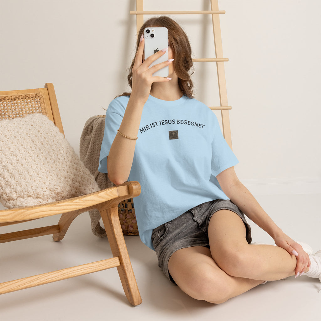 ,,Mir ist Jesus begegnet,, - Trage dein Zeugnis - T-Shirt