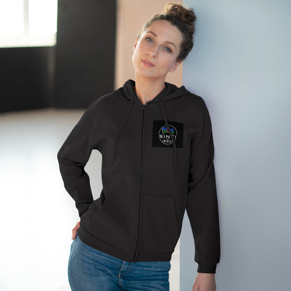 ,,Das Volk Sinti soll Errettet werden,,  Design Zip Hoodie