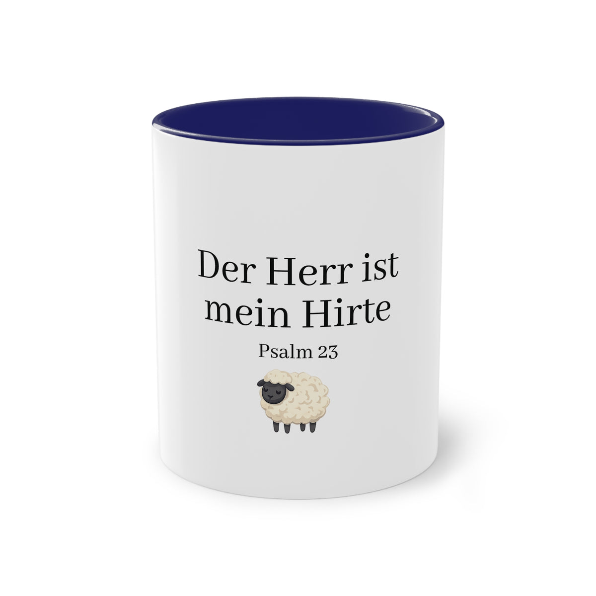 ,,Der Herr ist mein Hirte,, Psalm 23 -Tasse