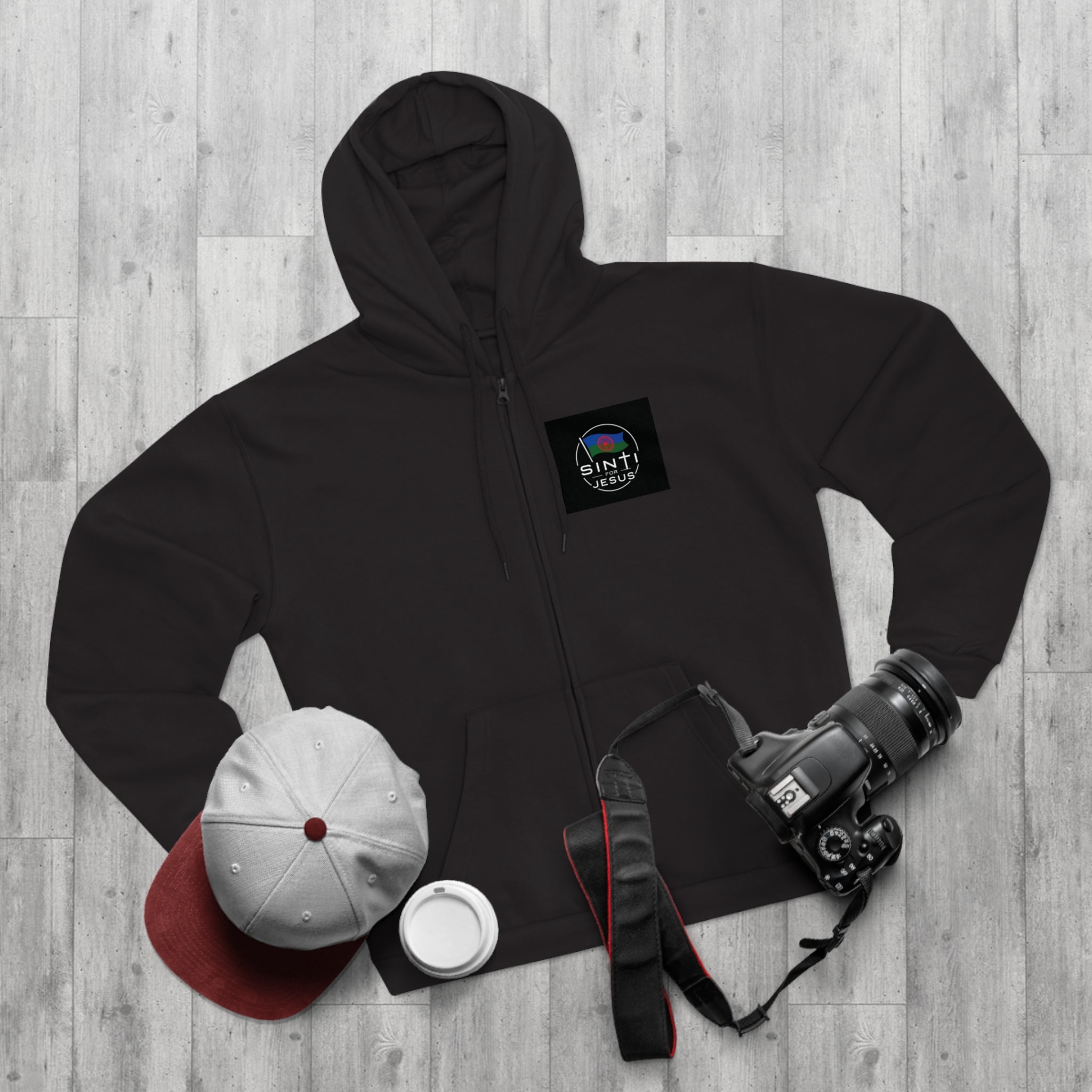 ,,Das Volk Sinti soll Errettet werden,,  Design Zip Hoodie
