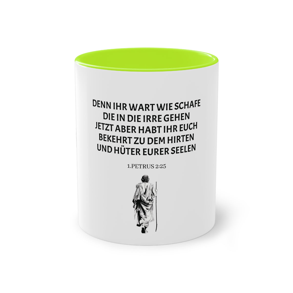 1.Petrus 2:25 - Tasse