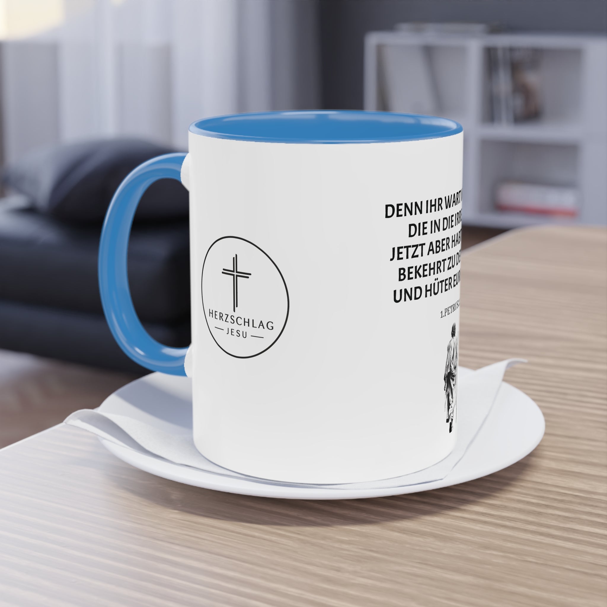 1.Petrus 2:25 - Tasse