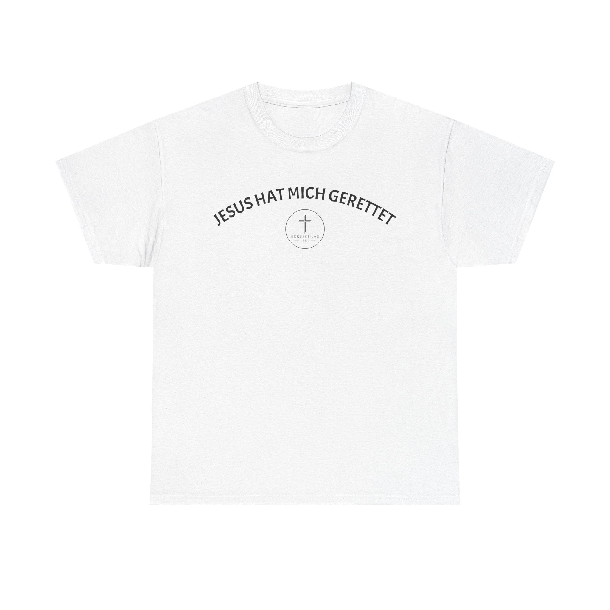 Jesus hat mich gerettet - T-Shirt