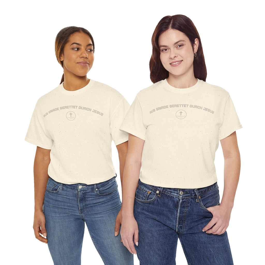 ,,Aus Gnade Gerettet durch Jesus,, T-Shirt