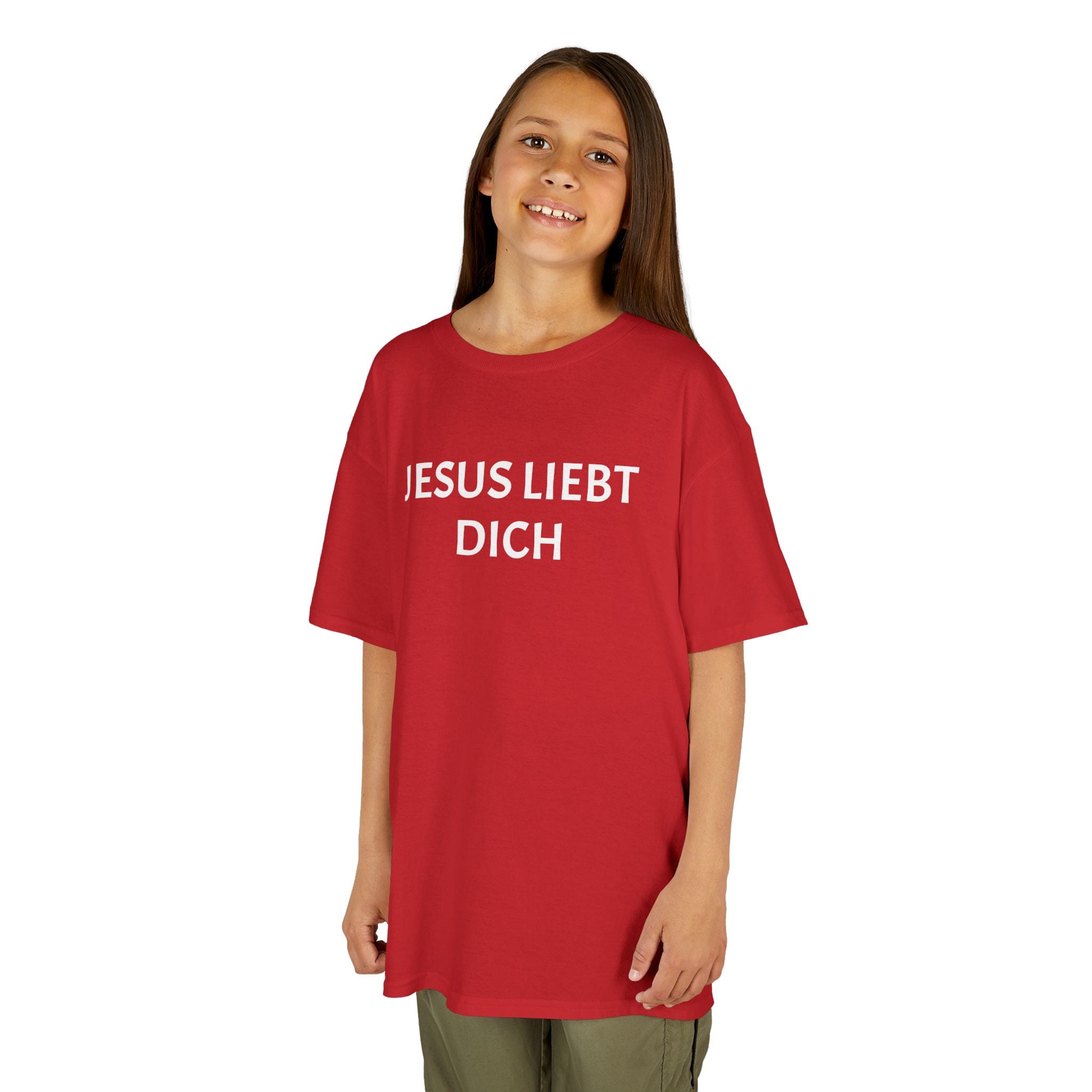 Jesus liebt dich - Kinder T-Shirt