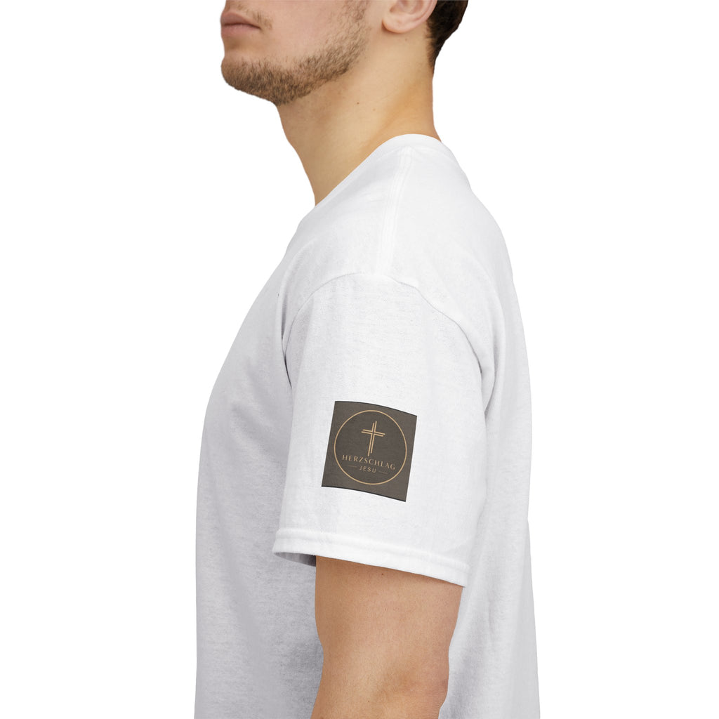 ,,Aus Gnade Gerettet durch Jesus,, Mit Kreuz T-Shirt