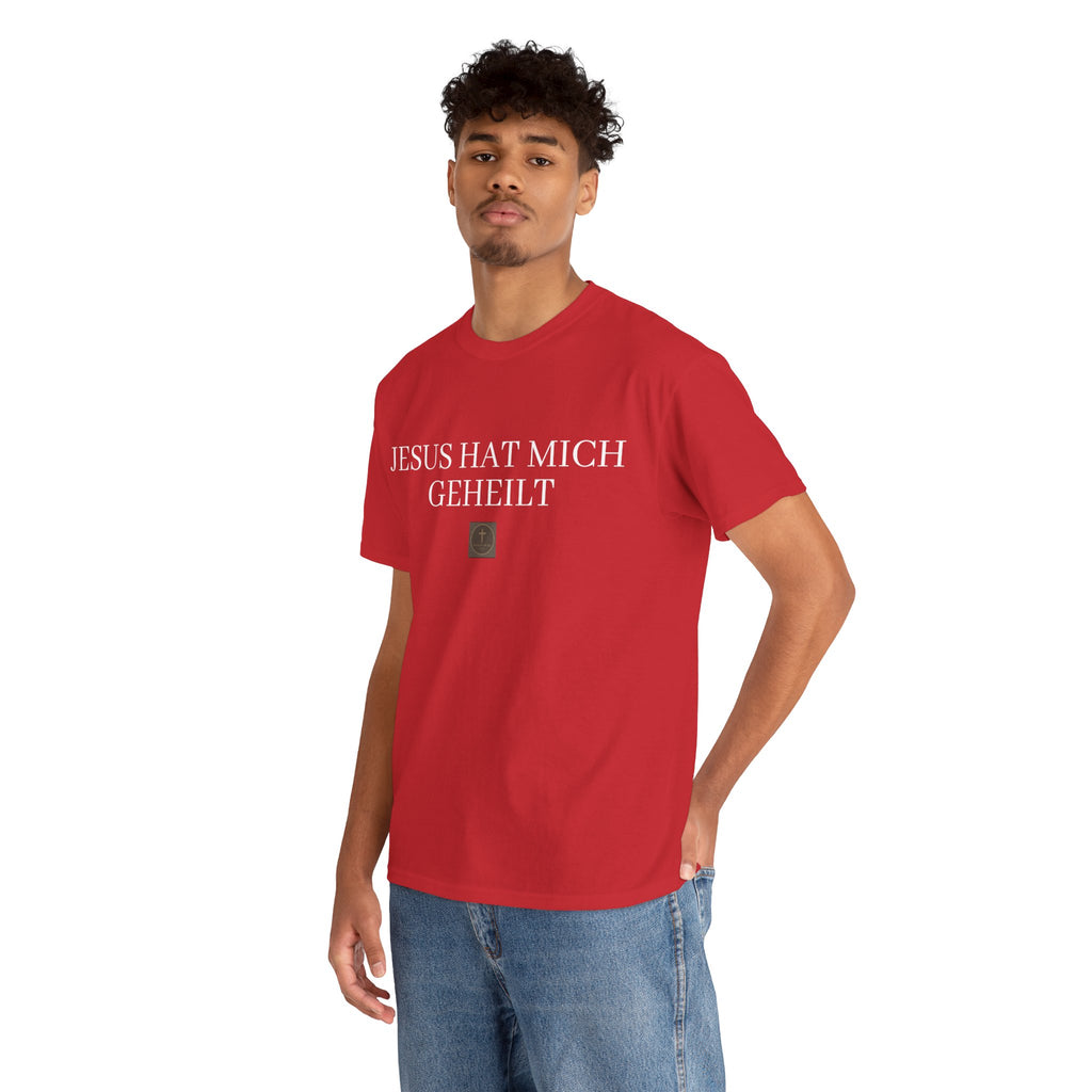 ,,Jesus hat mich geheilt,, - Trage dein Zeugnis - T-Shirt
