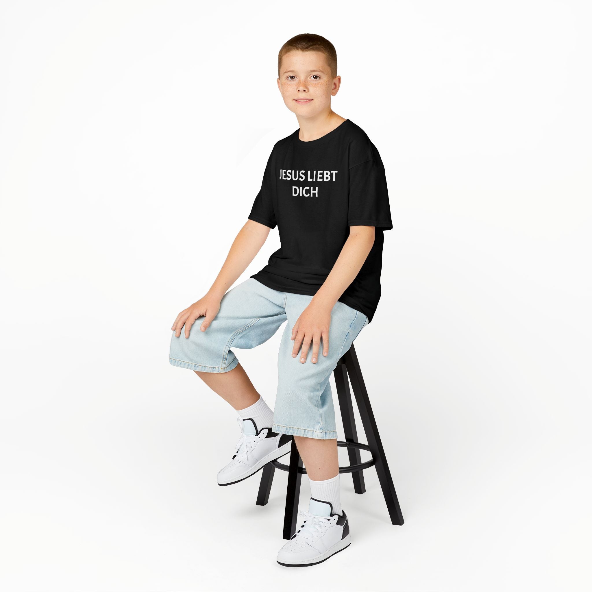 Jesus liebt dich - Kinder T-Shirt