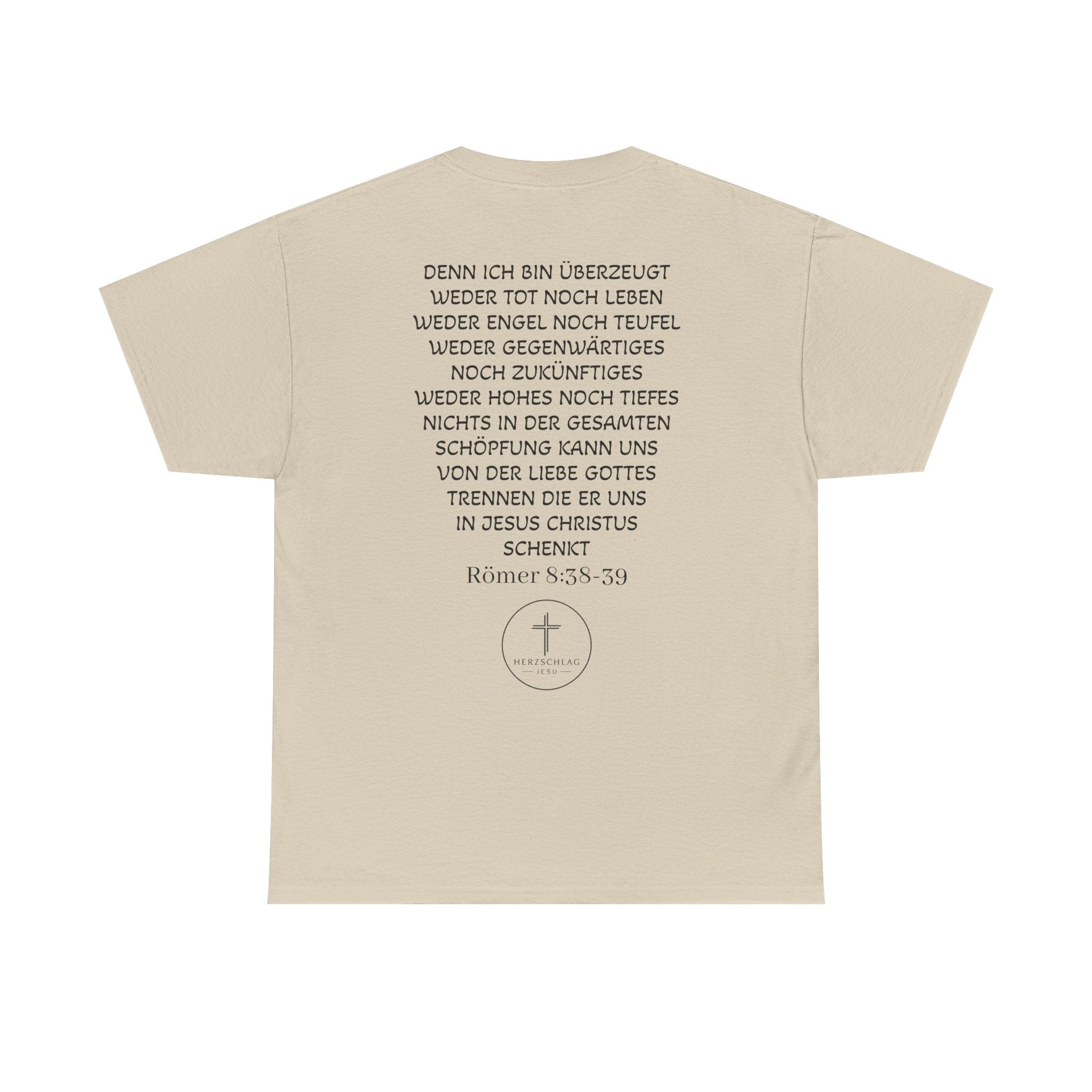T-Shirt - Römer 8:38-39 nichts kann uns trennen von der Liebe Gottes