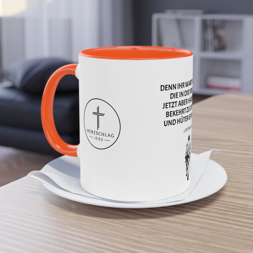1.Petrus 2:25 - Tasse