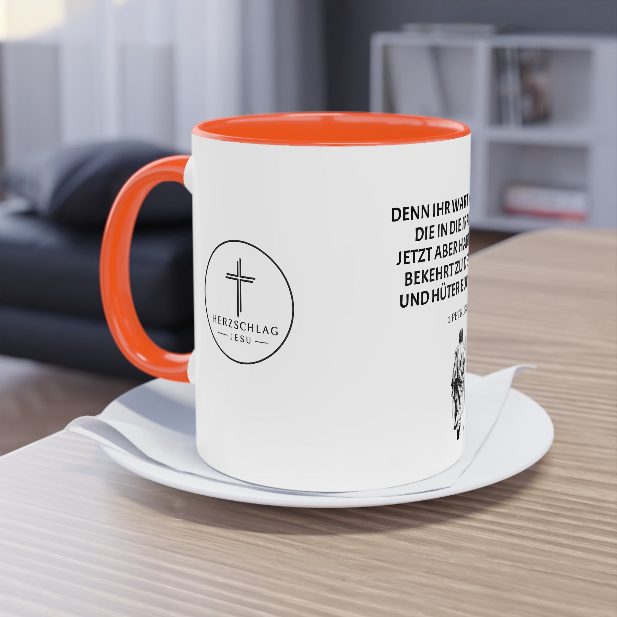 1.Petrus 2:25 - Tasse