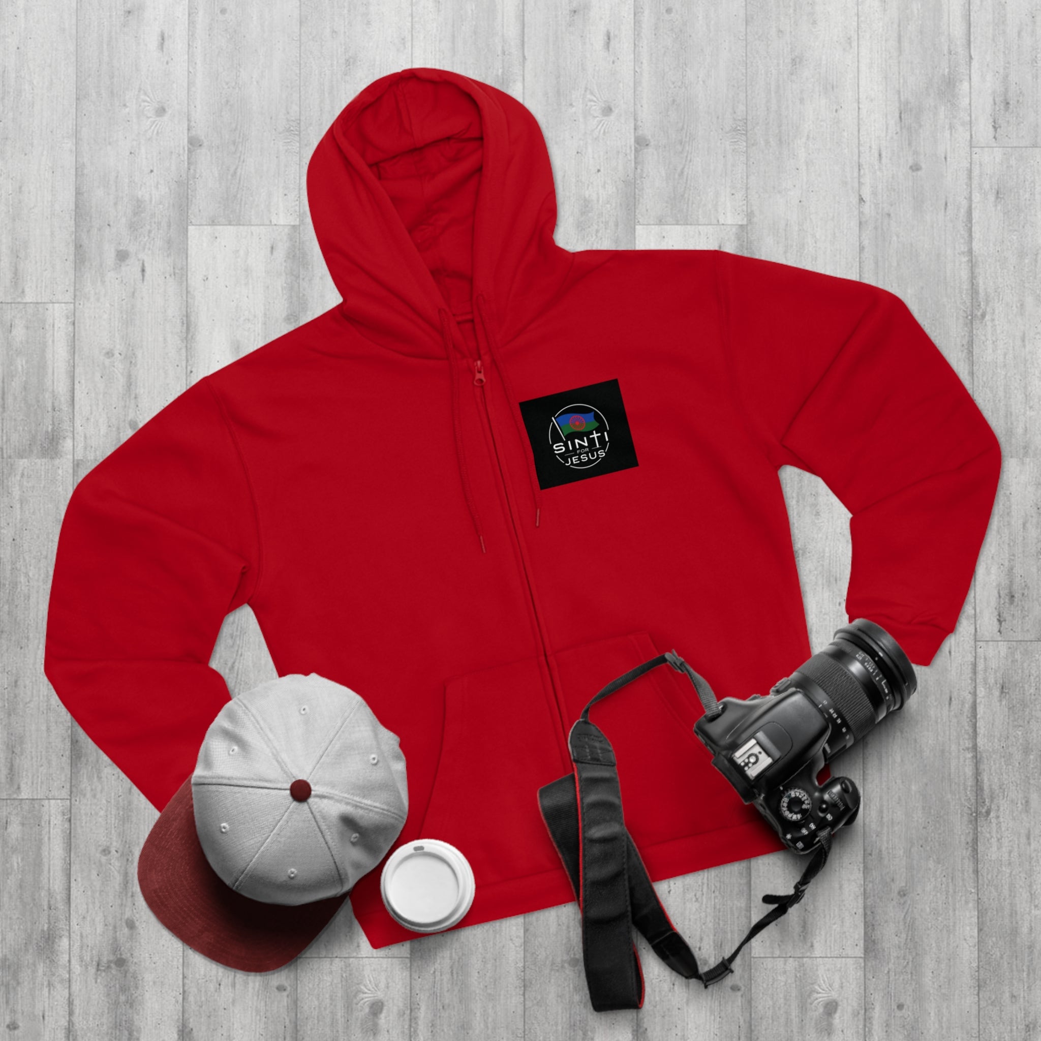 ,,Das Volk Sinti soll Errettet werden,,  Design Zip Hoodie