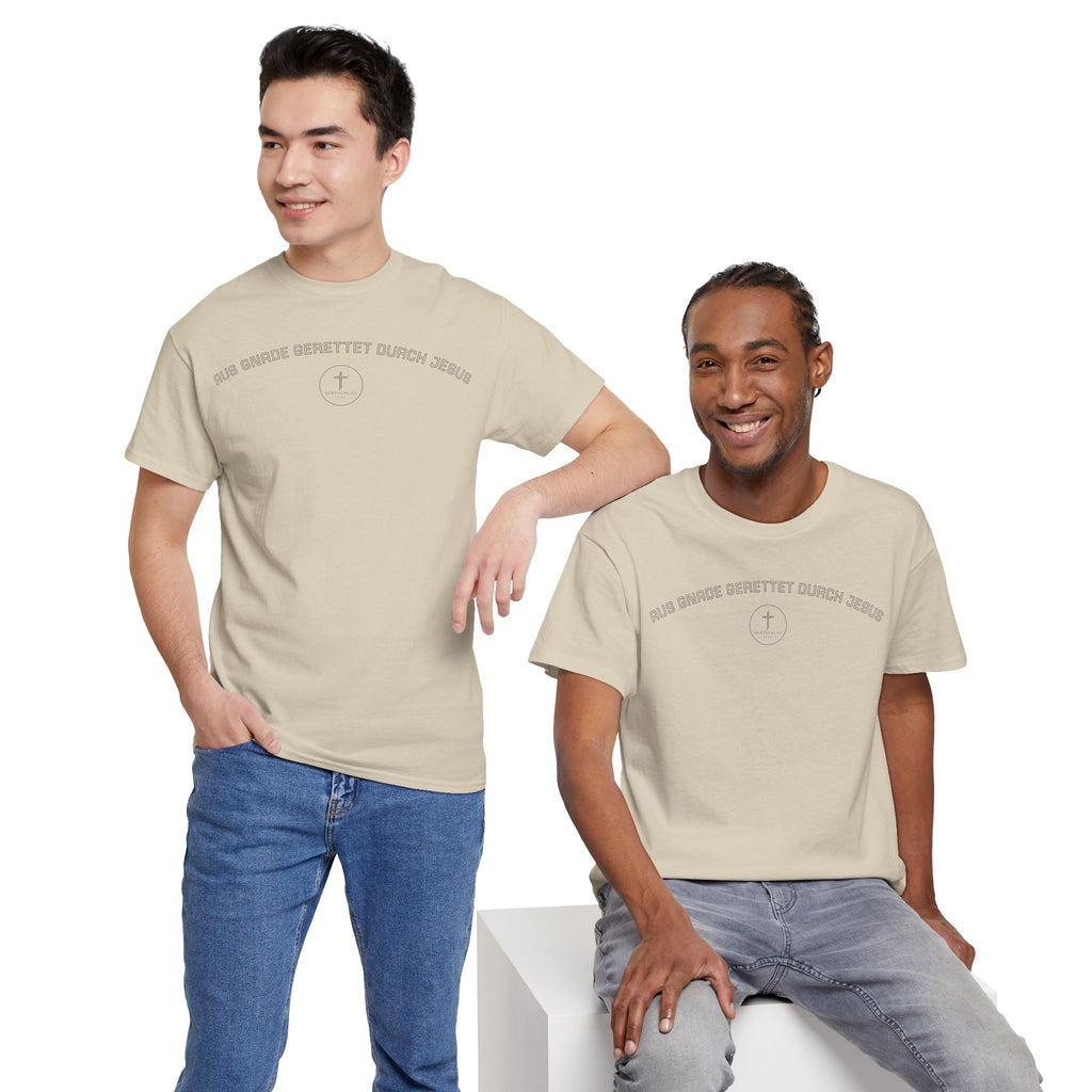 ,,Aus Gnade Gerettet durch Jesus,, T-Shirt