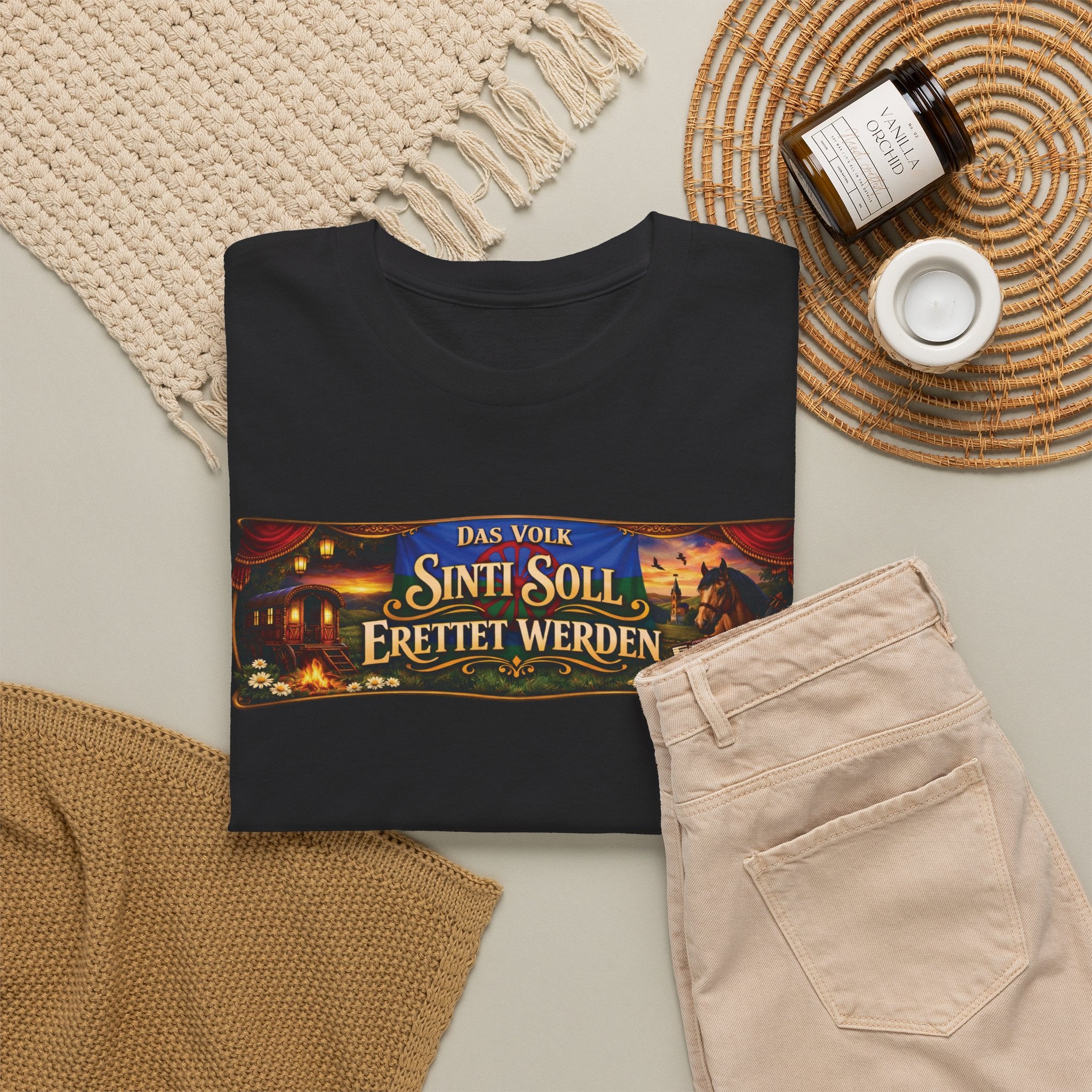 Das Volk Sinti soll Errettet werden Design T-Shirt