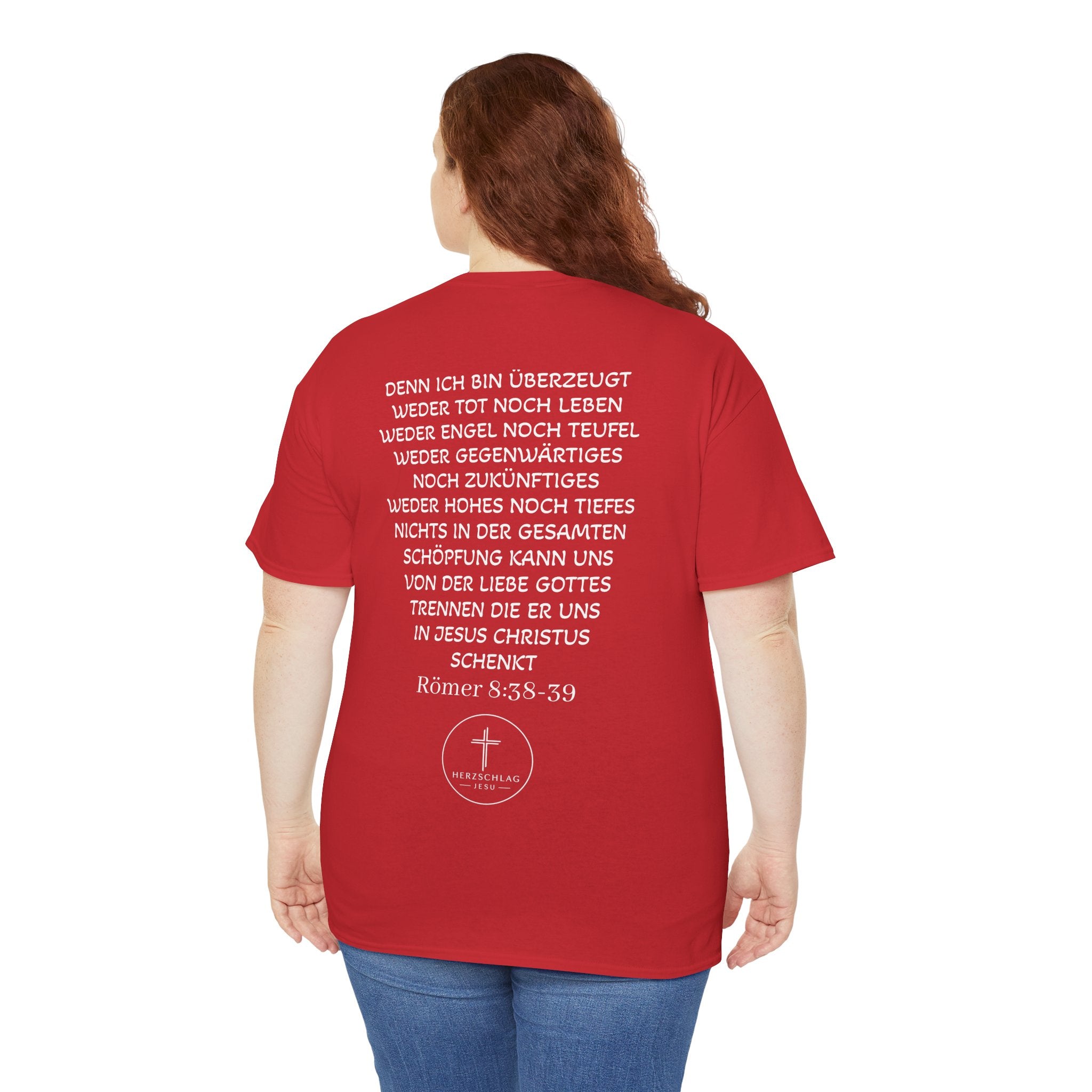T-Shirt - Römer 8:38-39 nichts kann uns trennen von der Liebe Gottes