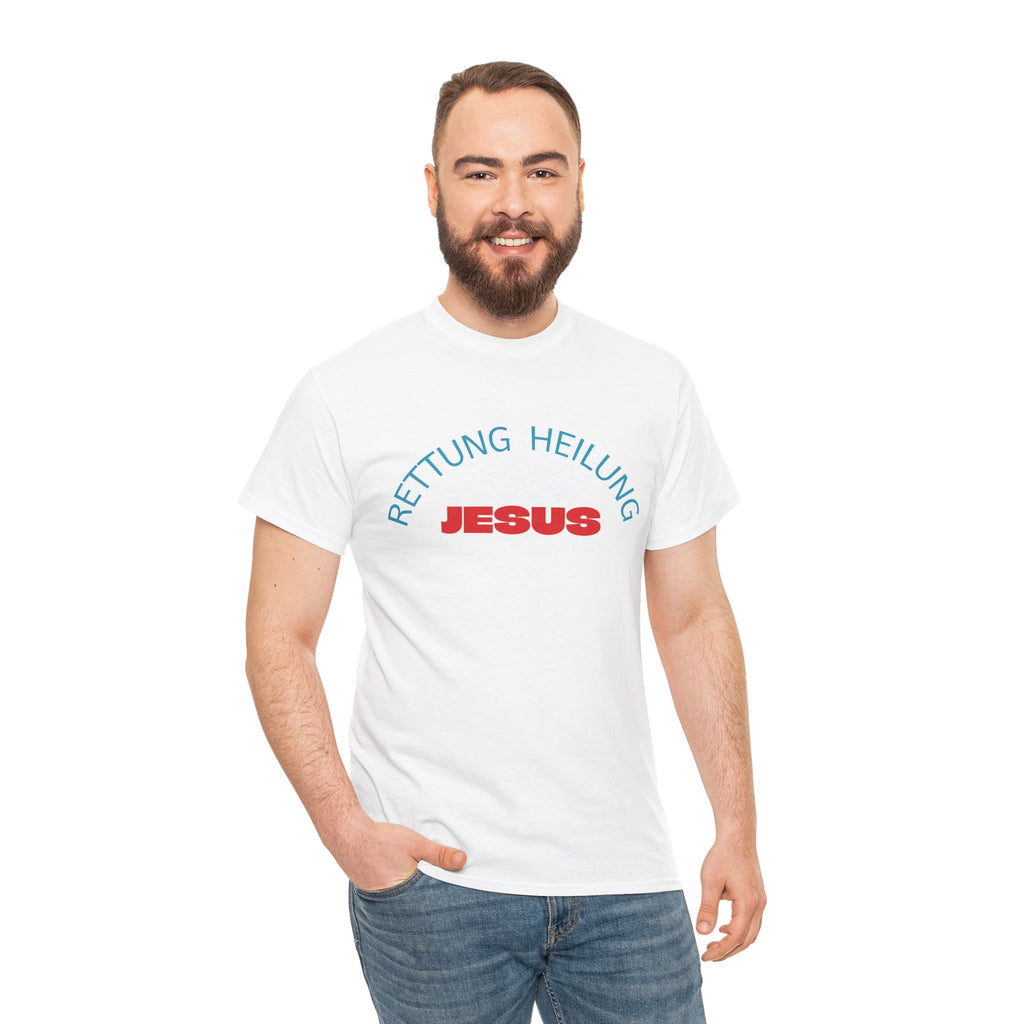 ,,Rettung Heilung Jesus,, T-Shirt