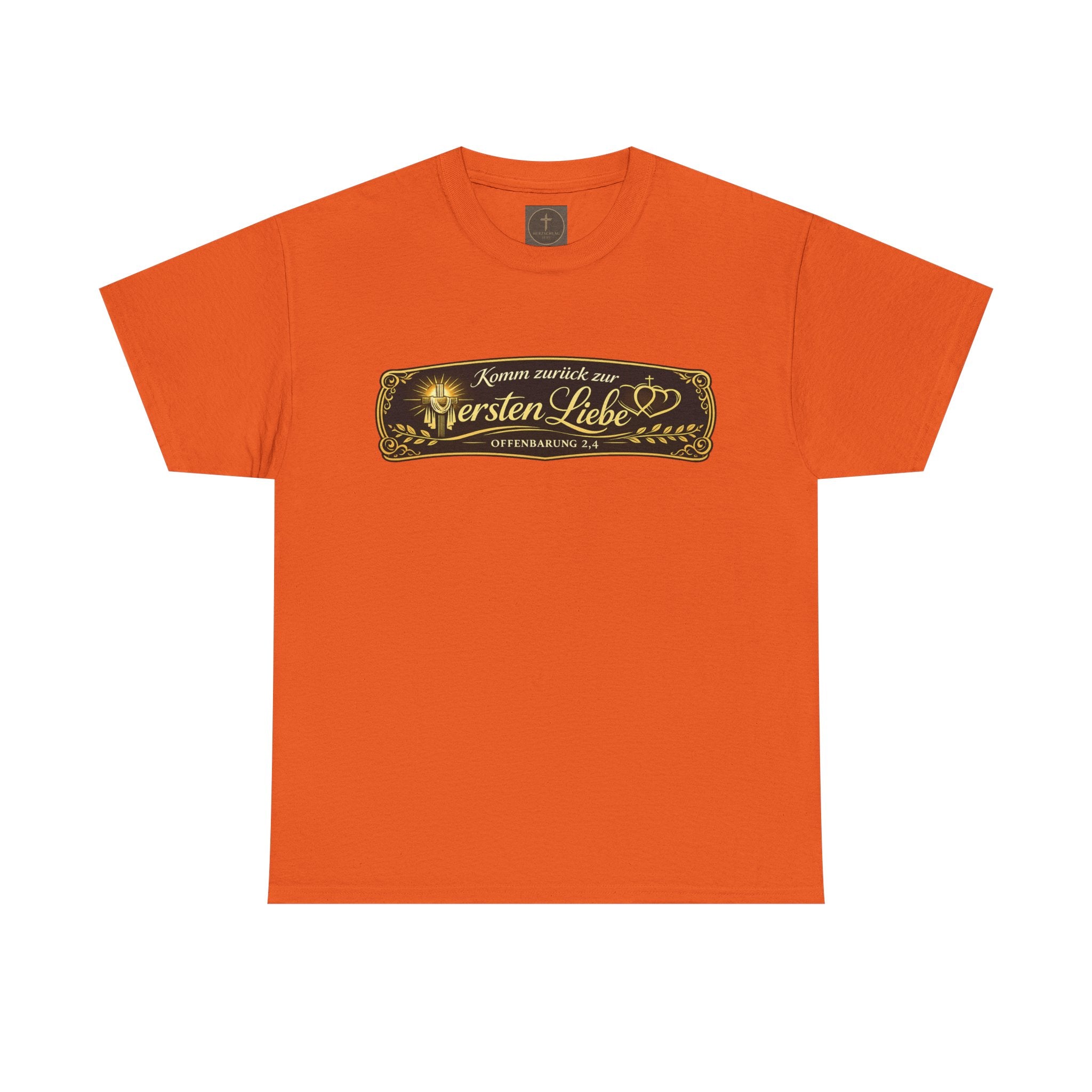 ,,Komm zurück zur ersten Liebe,, Offenbarung 2,4 Design T-Shirt