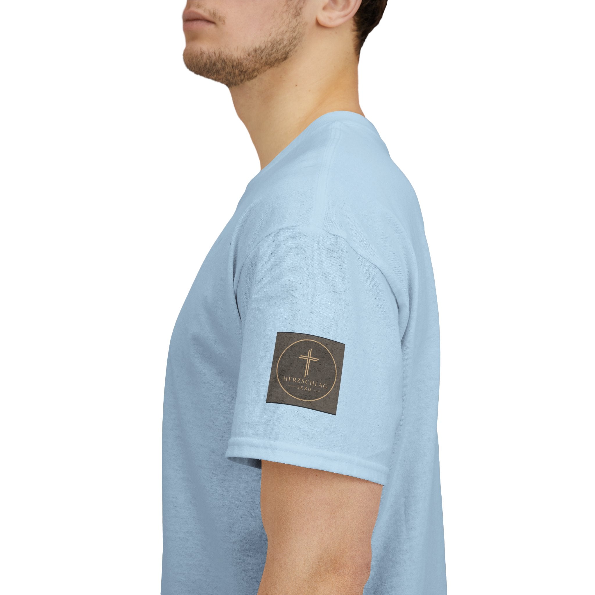 ,,Aus Gnade Gerettet durch Jesus,, Mit Kreuz T-Shirt