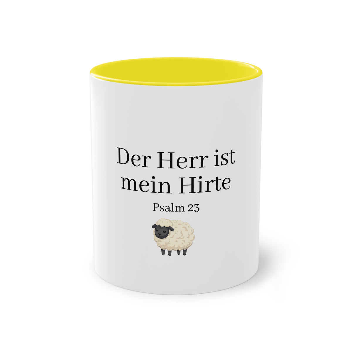 ,,Der Herr ist mein Hirte,, Psalm 23 -Tasse