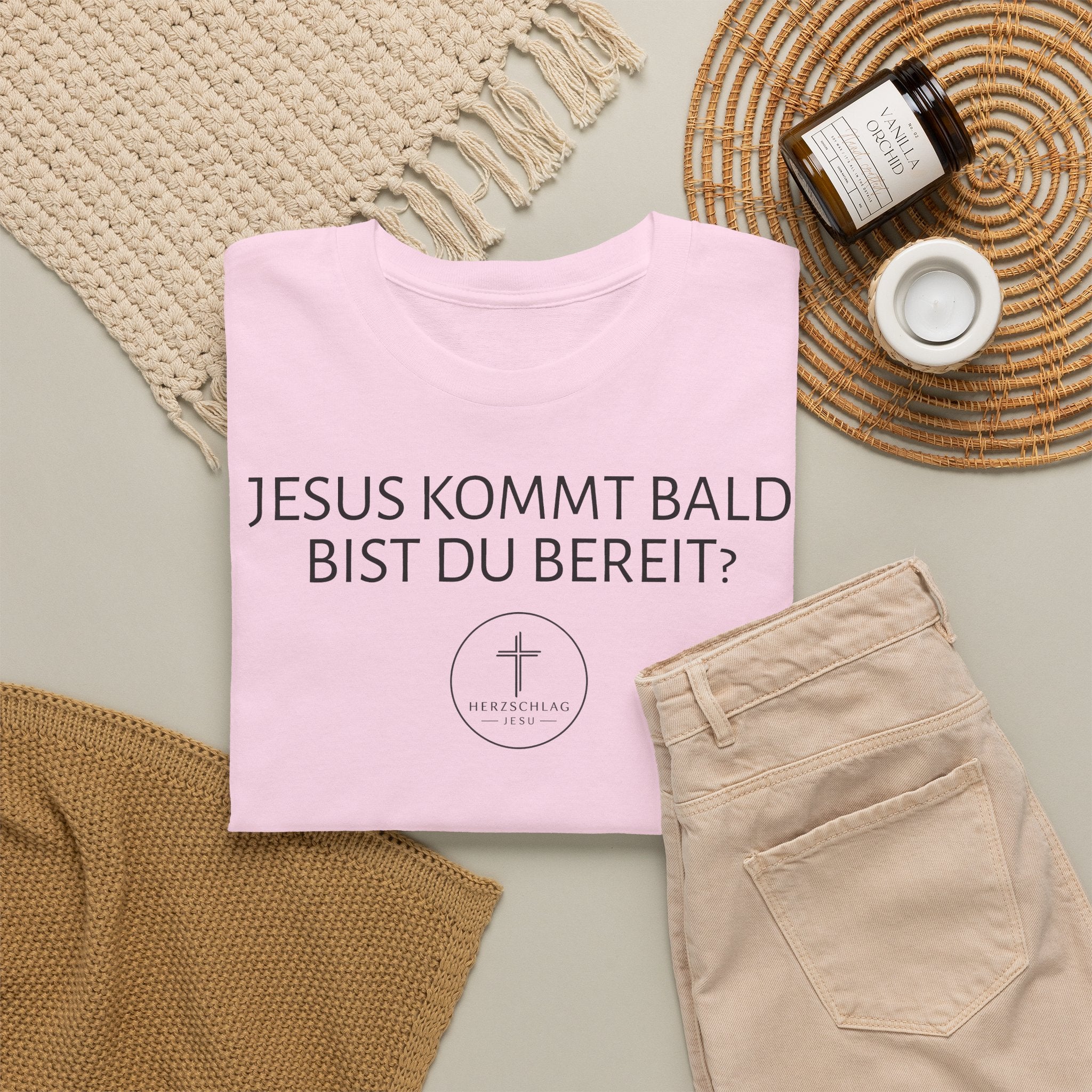 ,,Jesus kommt bald bist du bereit?,, - T-Shirt