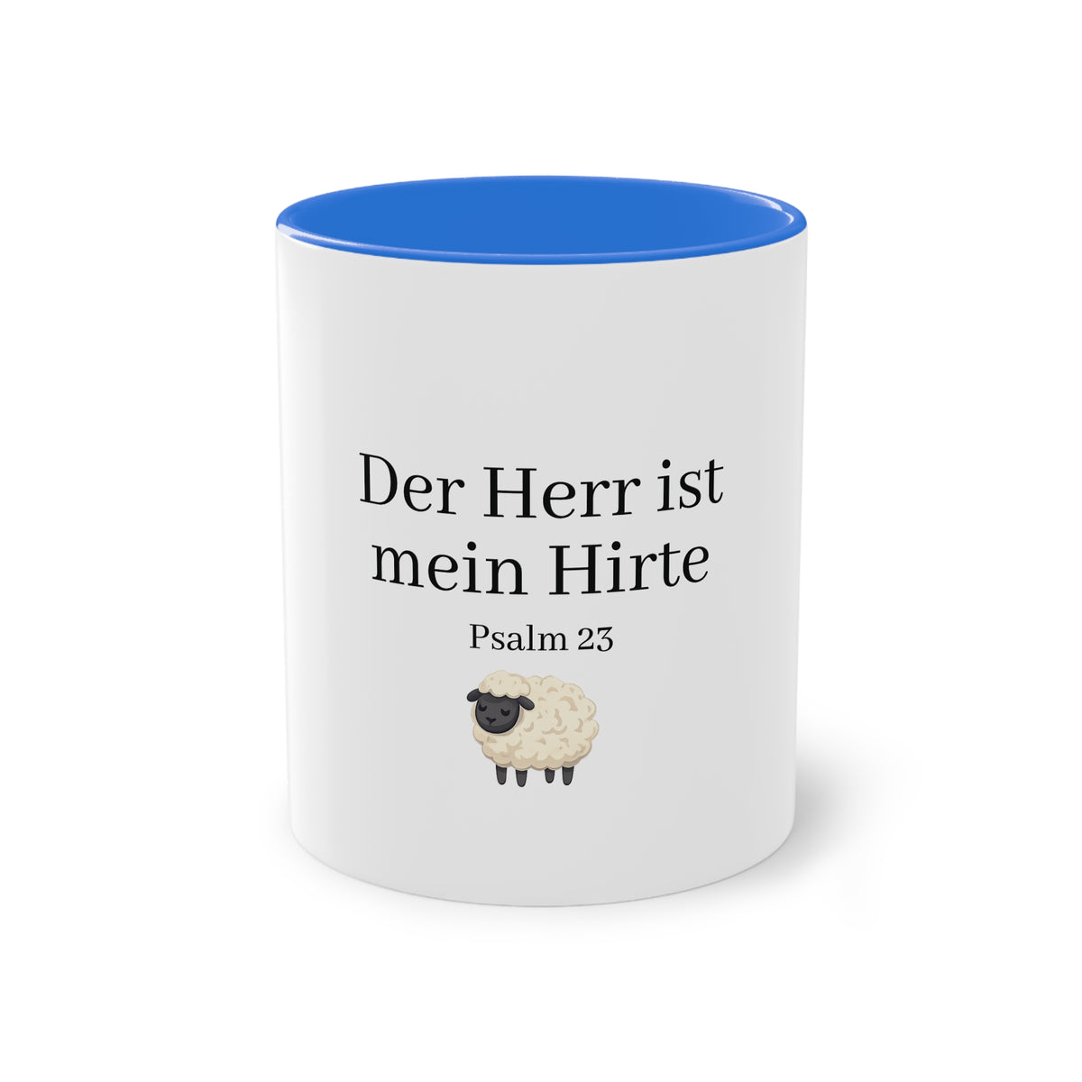 ,,Der Herr ist mein Hirte,, Psalm 23 -Tasse