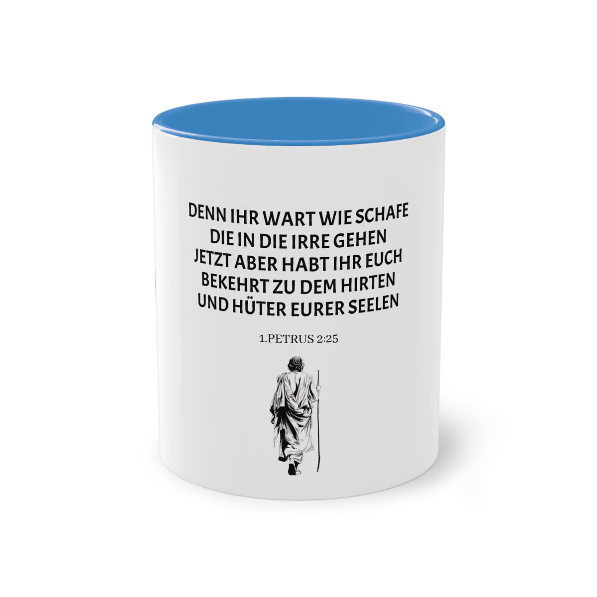 1.Petrus 2:25 - Tasse