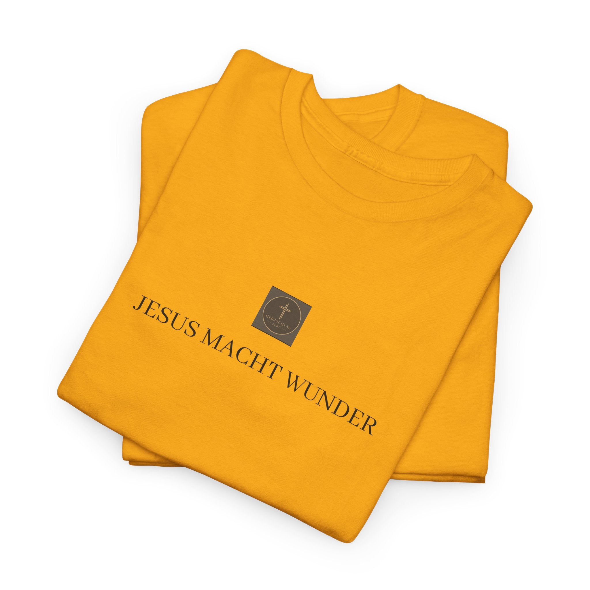 ,,JESUS MACHT WUNDER,, - Schlichtes T-Shirt
