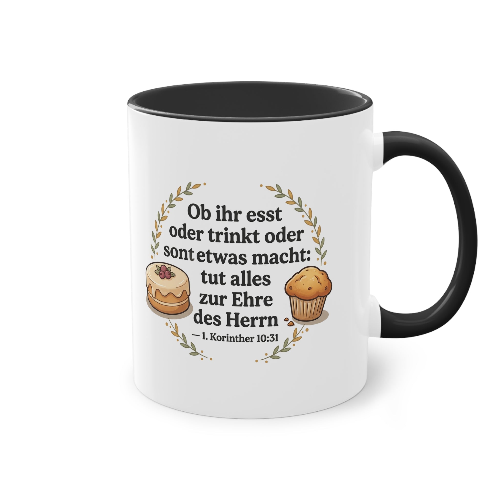 Kaffee Tasse - 1.Korinther 10:31 Ob ihr esst oder trinkt oder sonst etwas macht tut alles zur ehre des Herrn