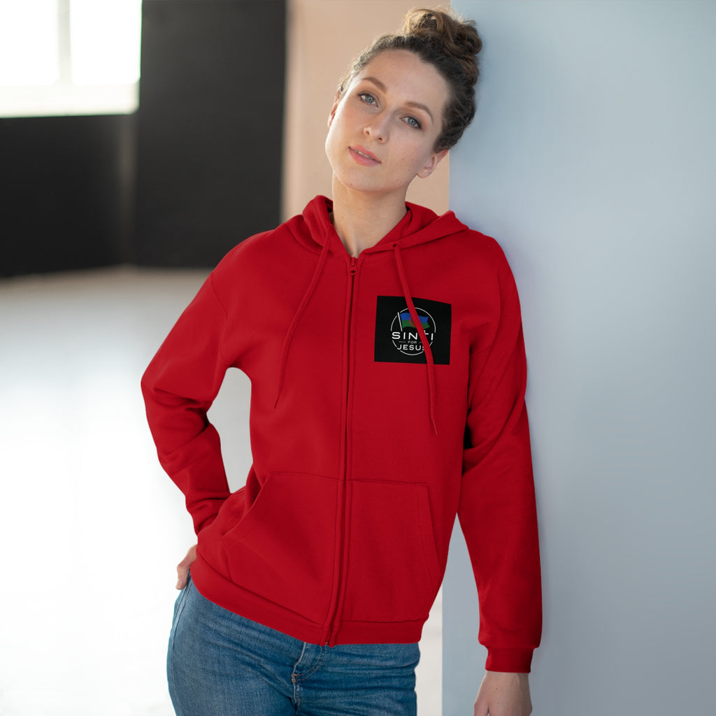 ,,Das Volk Sinti soll Errettet werden,,  Design Zip Hoodie