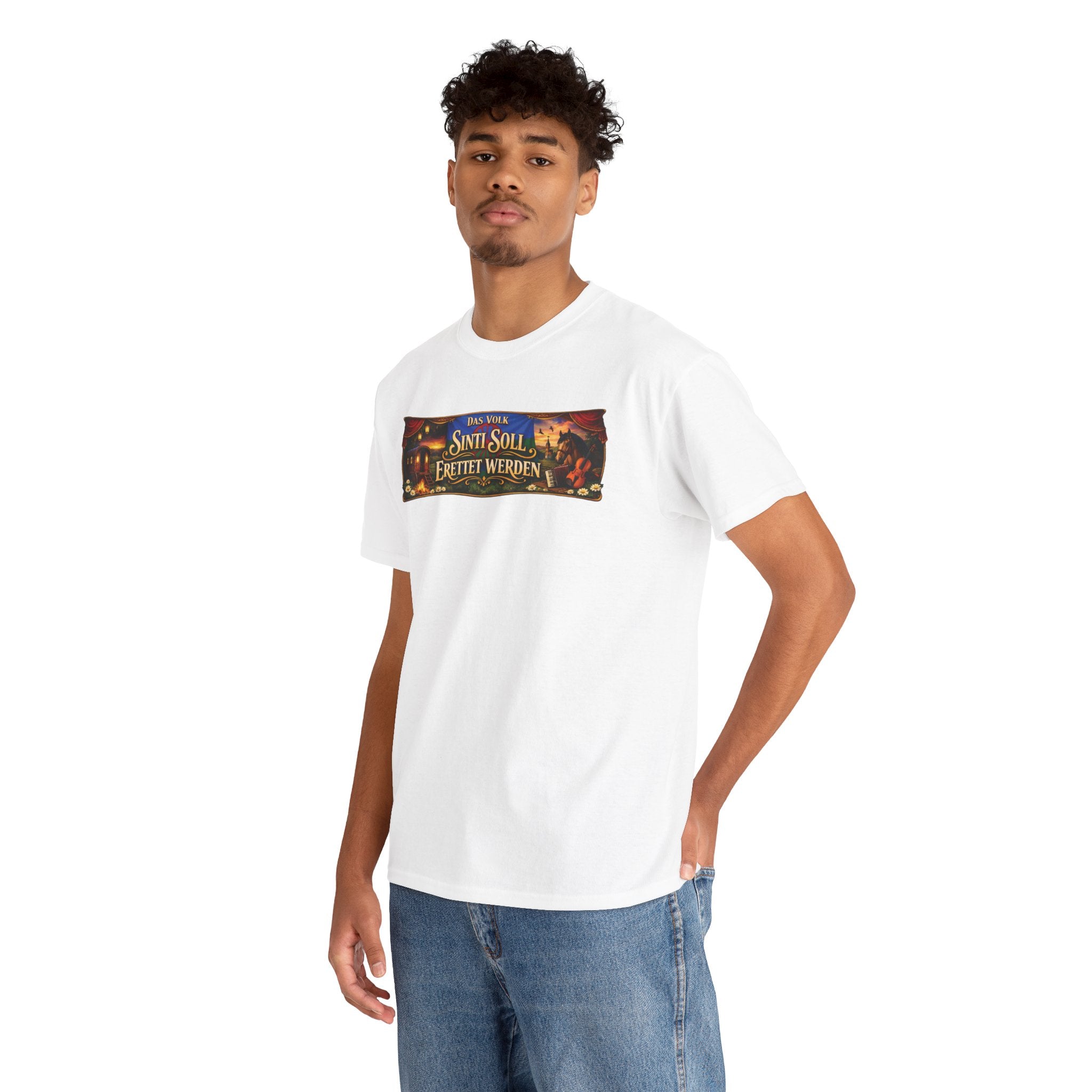 Das Volk Sinti soll Errettet werden Design T-Shirt