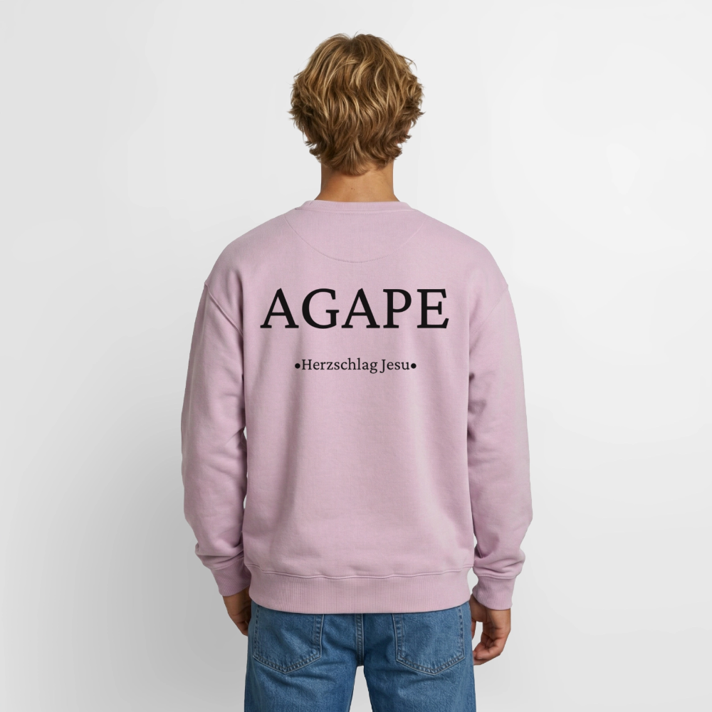 Oversized Heavyweight Sweatshirt - Agape - Altrosa