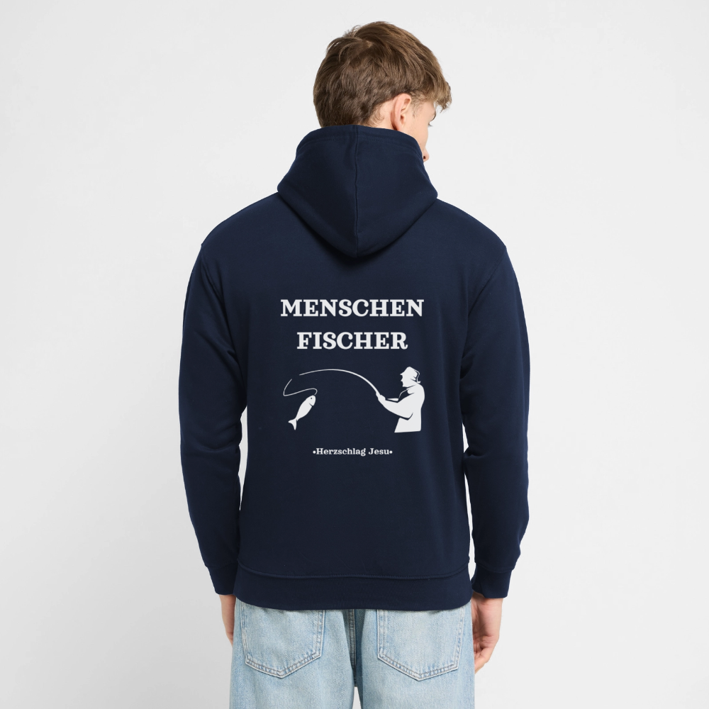 Hoodie -  Menschen Fischer - Navy