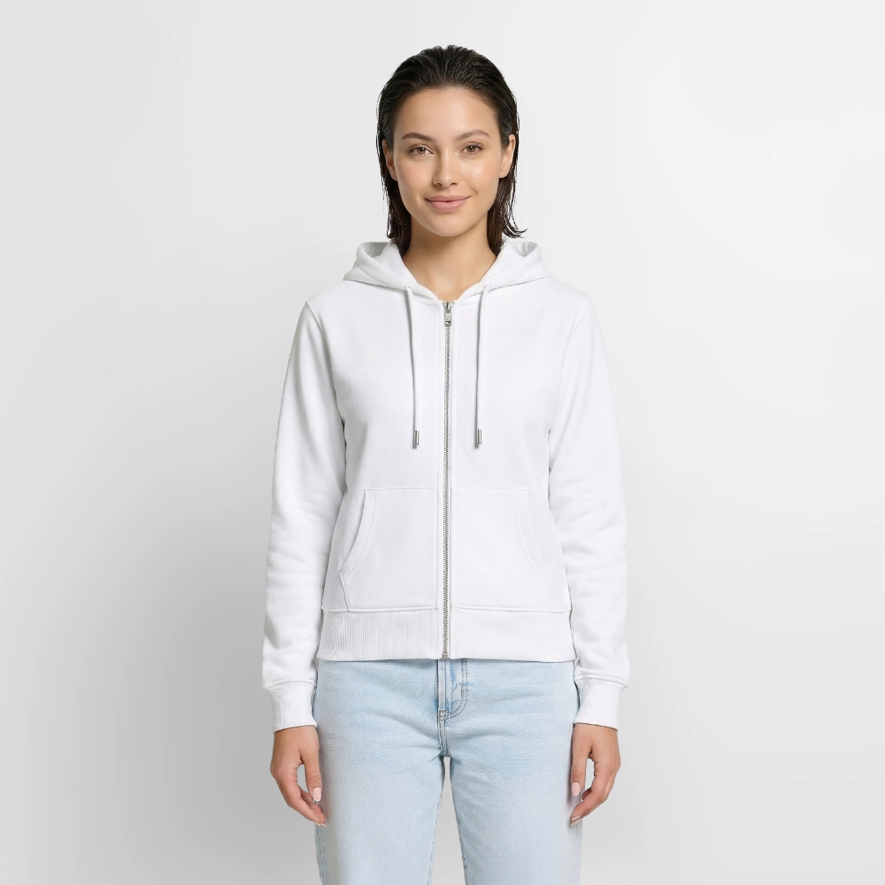 Frauen Premium Kapuzenjacke - Braut Jesu - Weiß