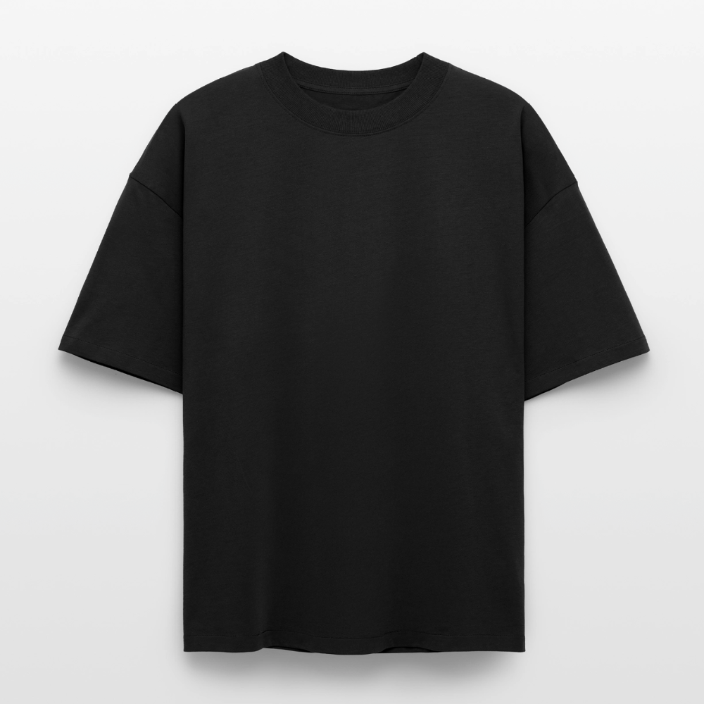 Premium Boxy Heavyweight Organic T-Shirt  -  Jesus begegnet heute noch! - Schwarz