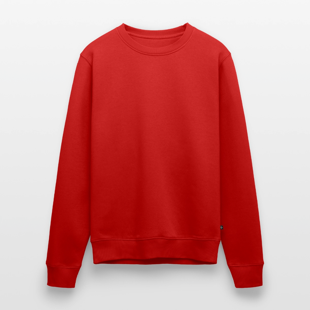 Männer Premium Pullover - Jesaja 40:31 mit Adler - Rot