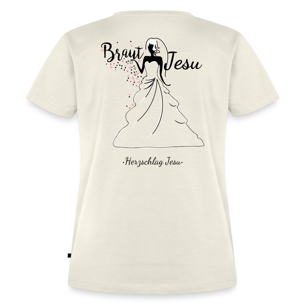 Frauen Premium T-Shirt - Braut Jesu - Naturweiß