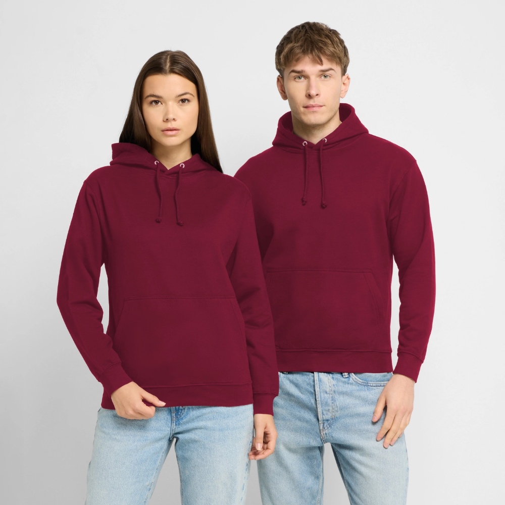 Hoodie - Kind Gottes - mit Krone - Bordeaux