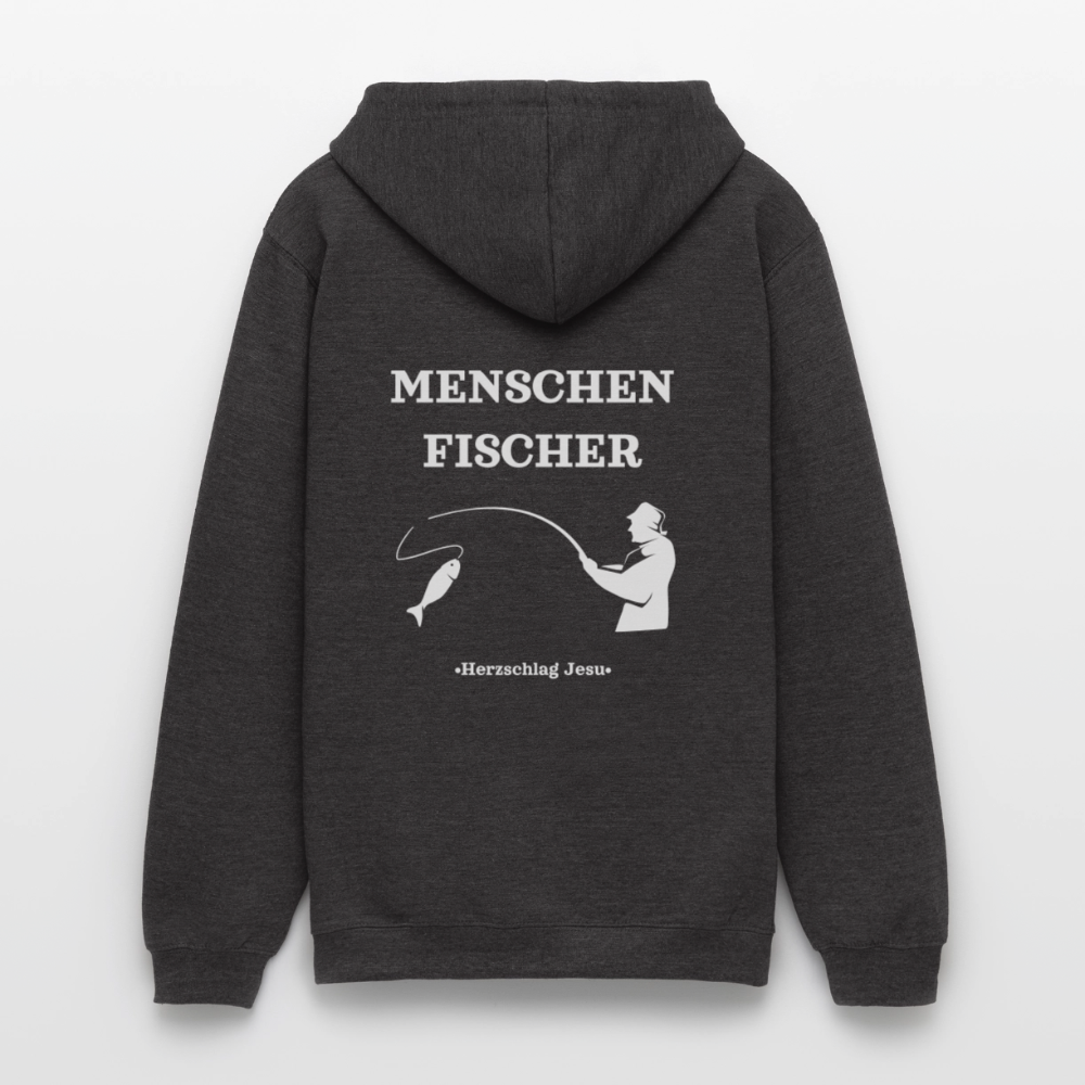 Hoodie -  Menschen Fischer - Anthrazit