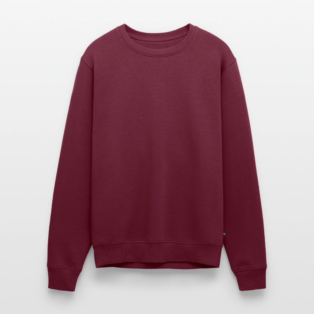 Männer Premium Pullover - Jesaja 40:31 mit Adler - Burgunderrot