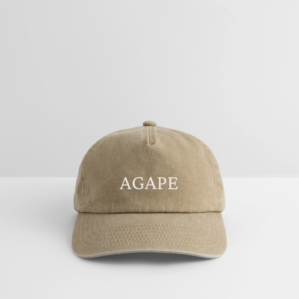 Relaxed Vintage Cap - Agape - Vintage Beige