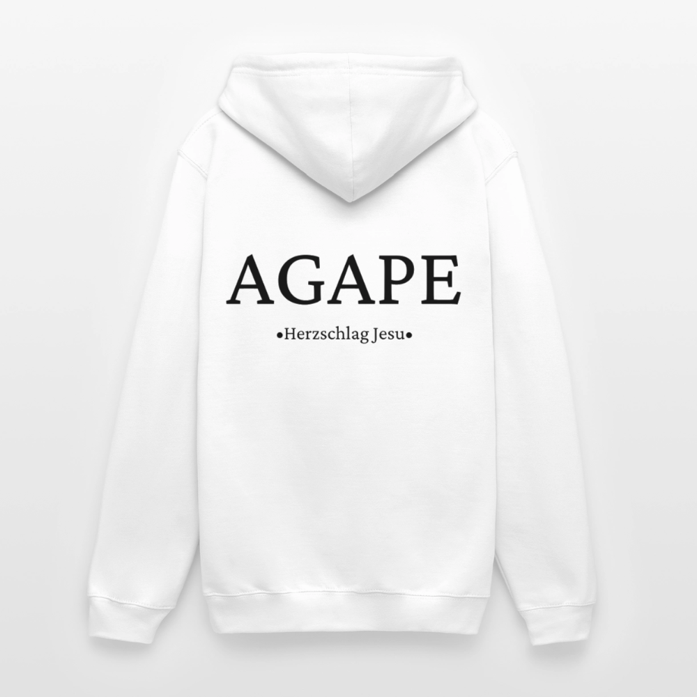 Hoodie - Agape - Weiß