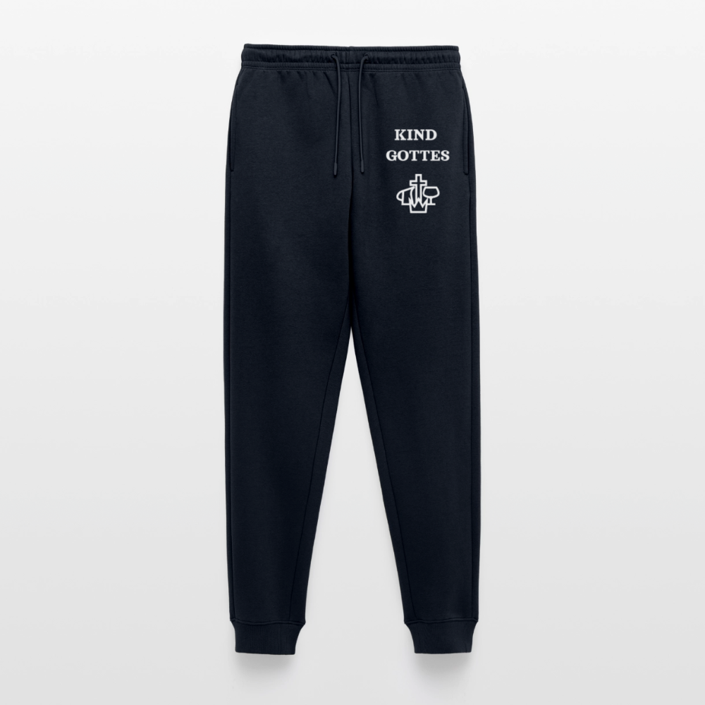 Männer Bio Jogginghose - Kind Gottes Design - Navy