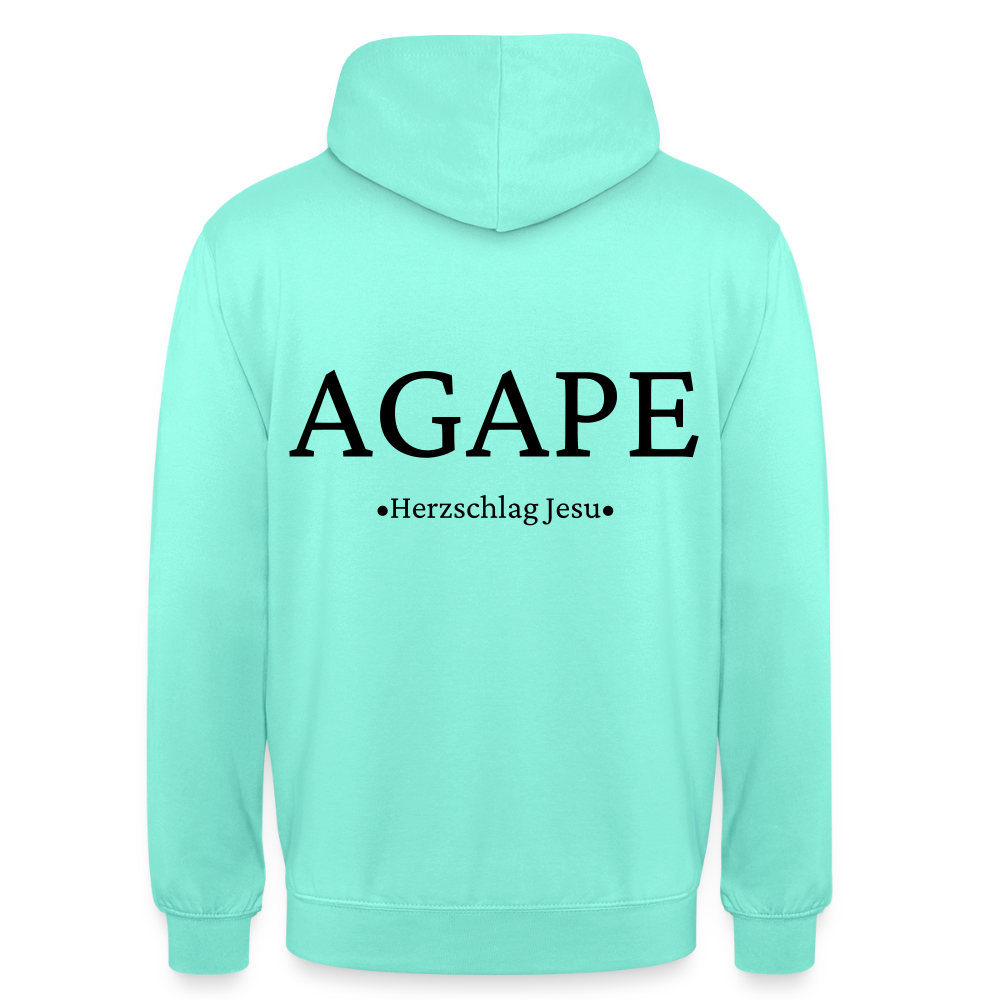 Hoodie - Agape - Mint