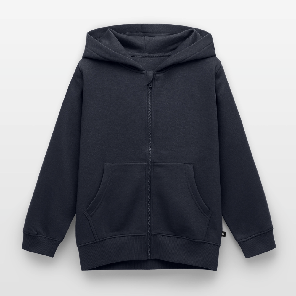 Kinder Premium Kapuzenjacke - Kind Gottes - mit Krone - Navy