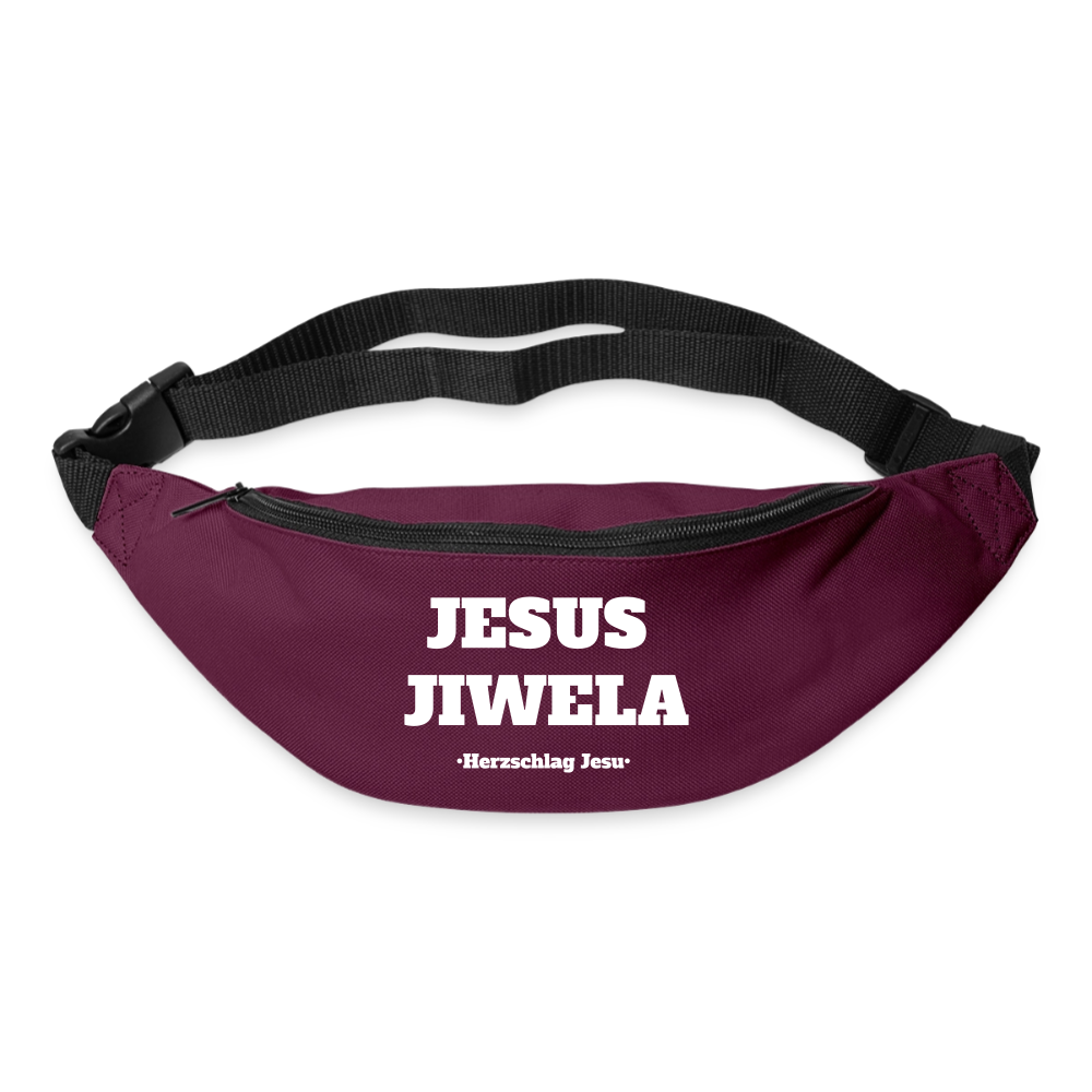 Trage Bauchtasche - JESUS JIWELA - Romenes - Burgunderrot